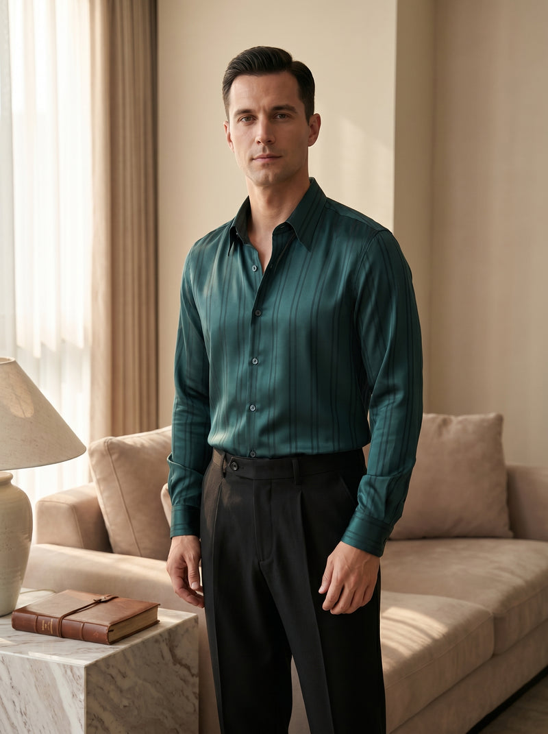 Emerald Luxor Shirt — front