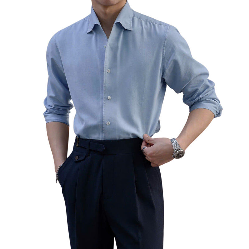 Blue The Busiris Denim Shirt — 0