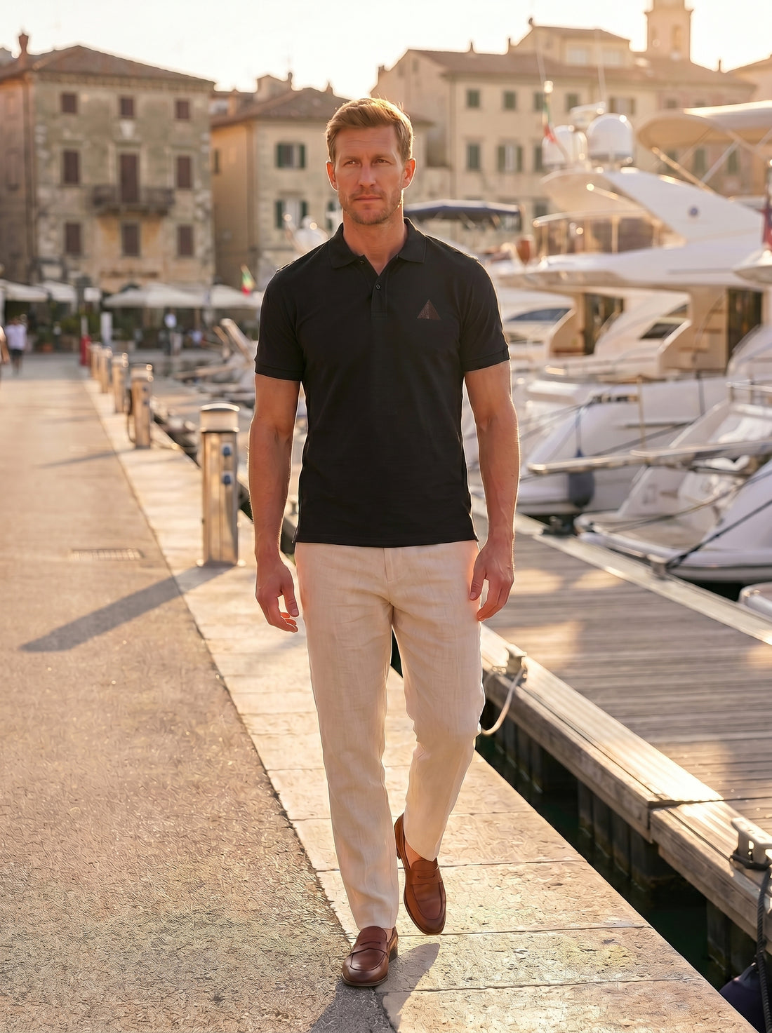 Black Alexandria Polo — street