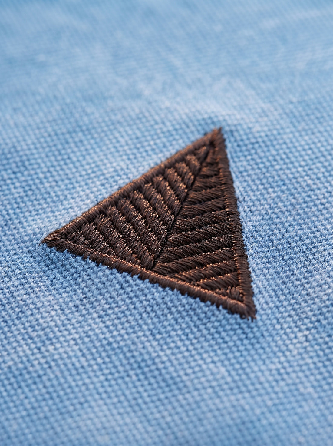 Light Blue Alexandria Polo — crest