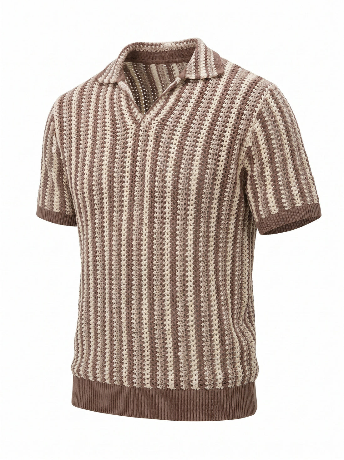 Cocoa Stripe — three-quarter