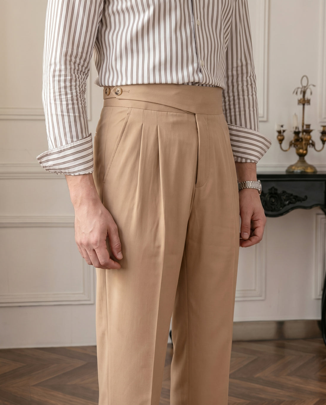 Beige Cairo Gurkha — waist