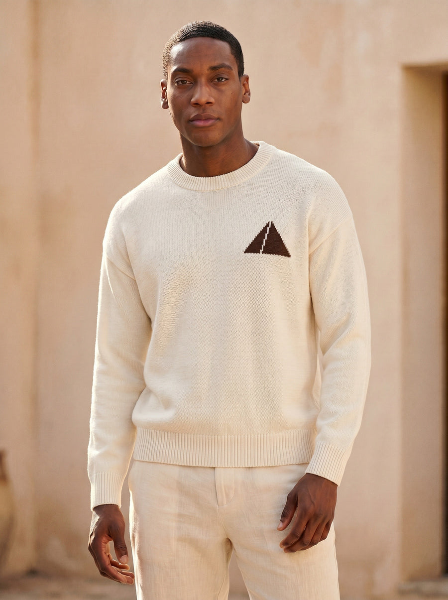 Ivory - worn on model