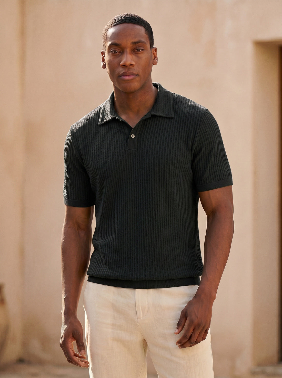 Black - worn on model