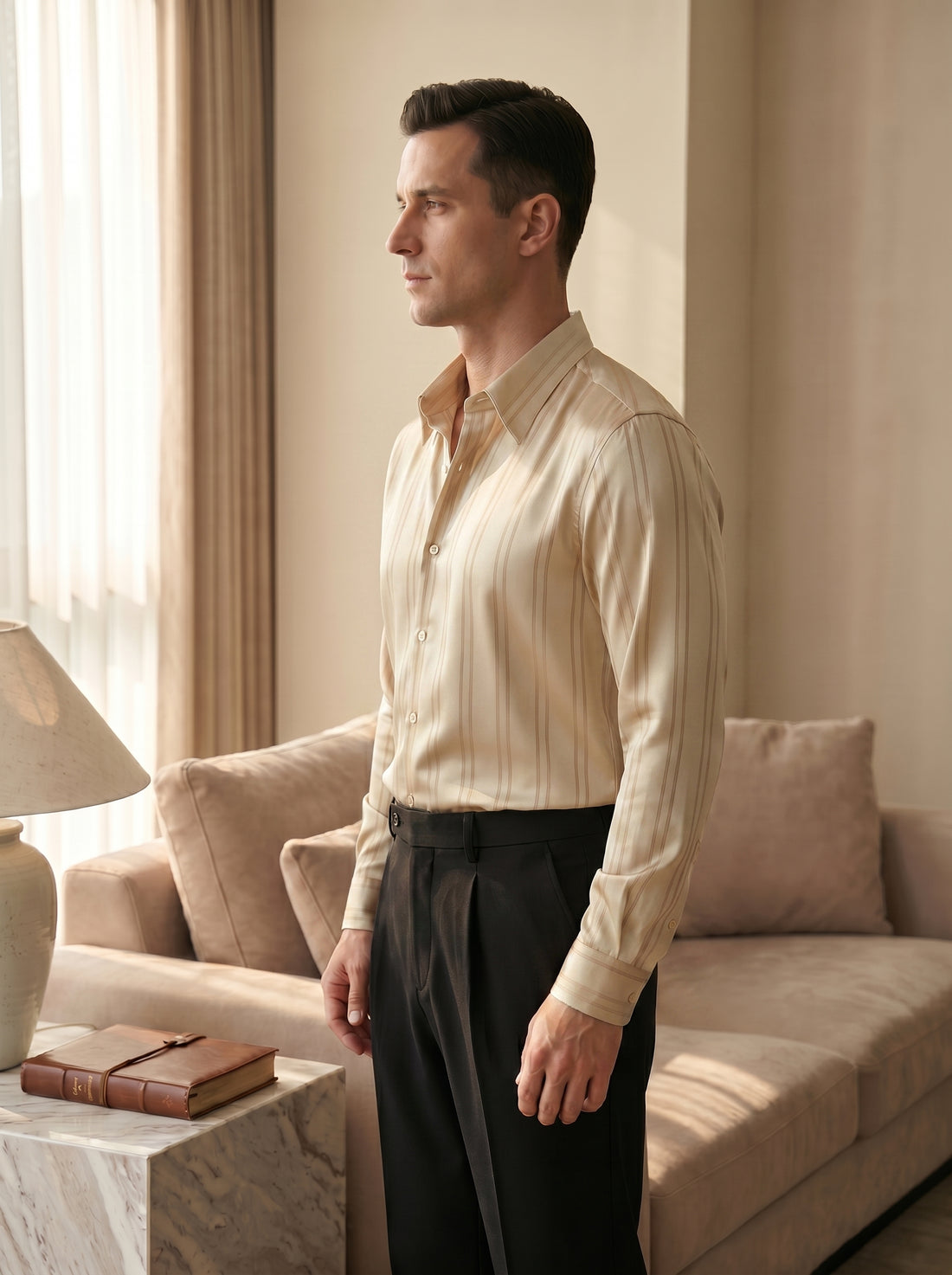 Champagne Luxor Shirt — side