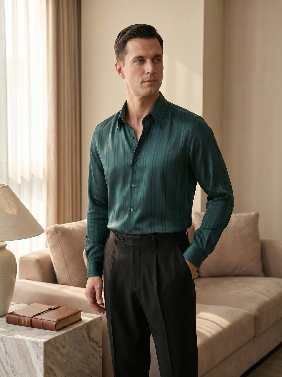 Emerald Luxor Shirt — 34