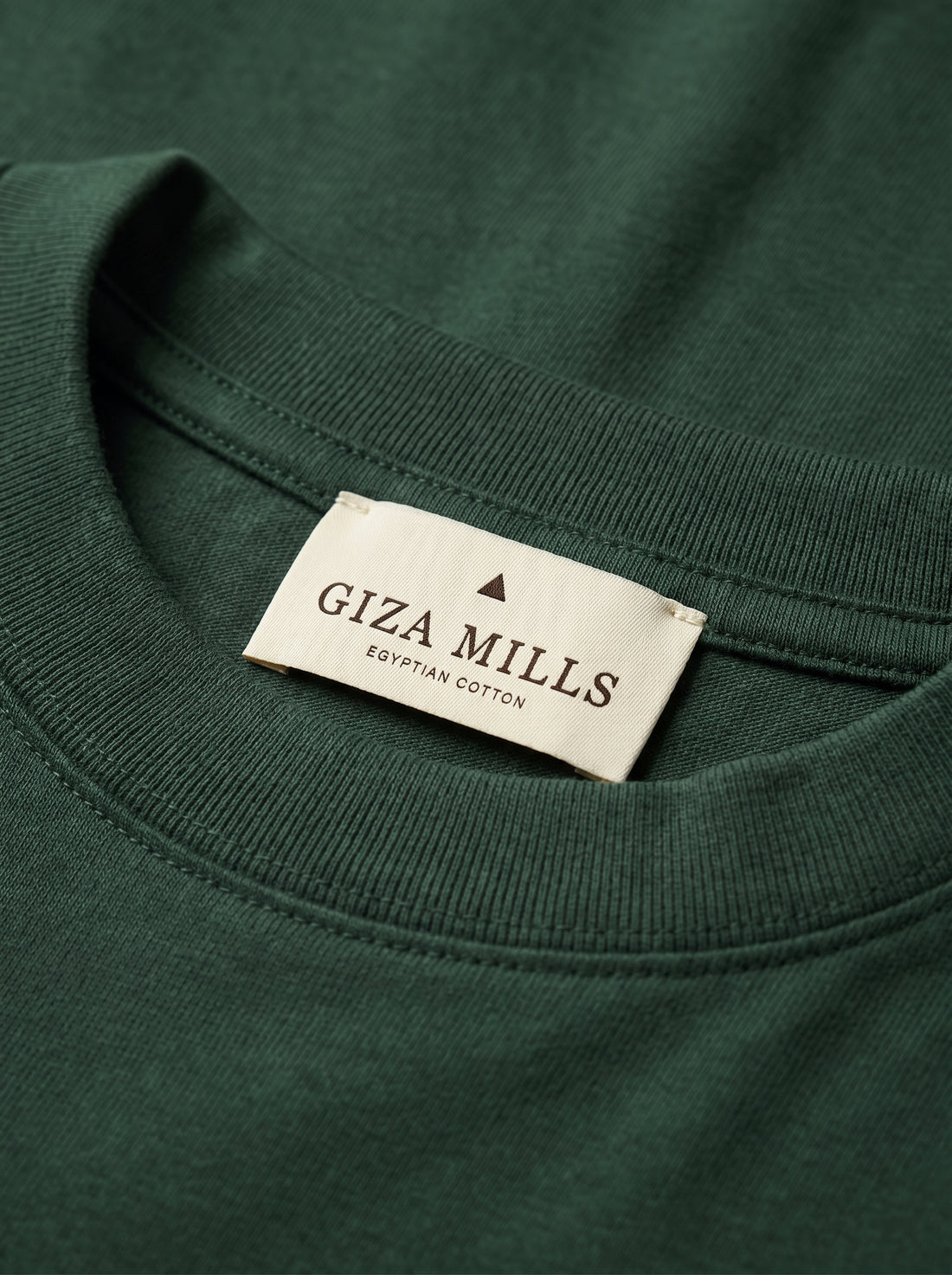 Forest Green Nile Tee — label