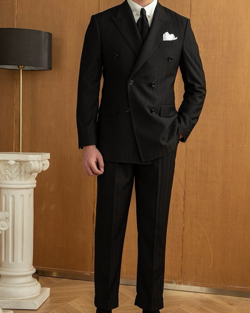 Natural The Alexandria Striped Suit — 4