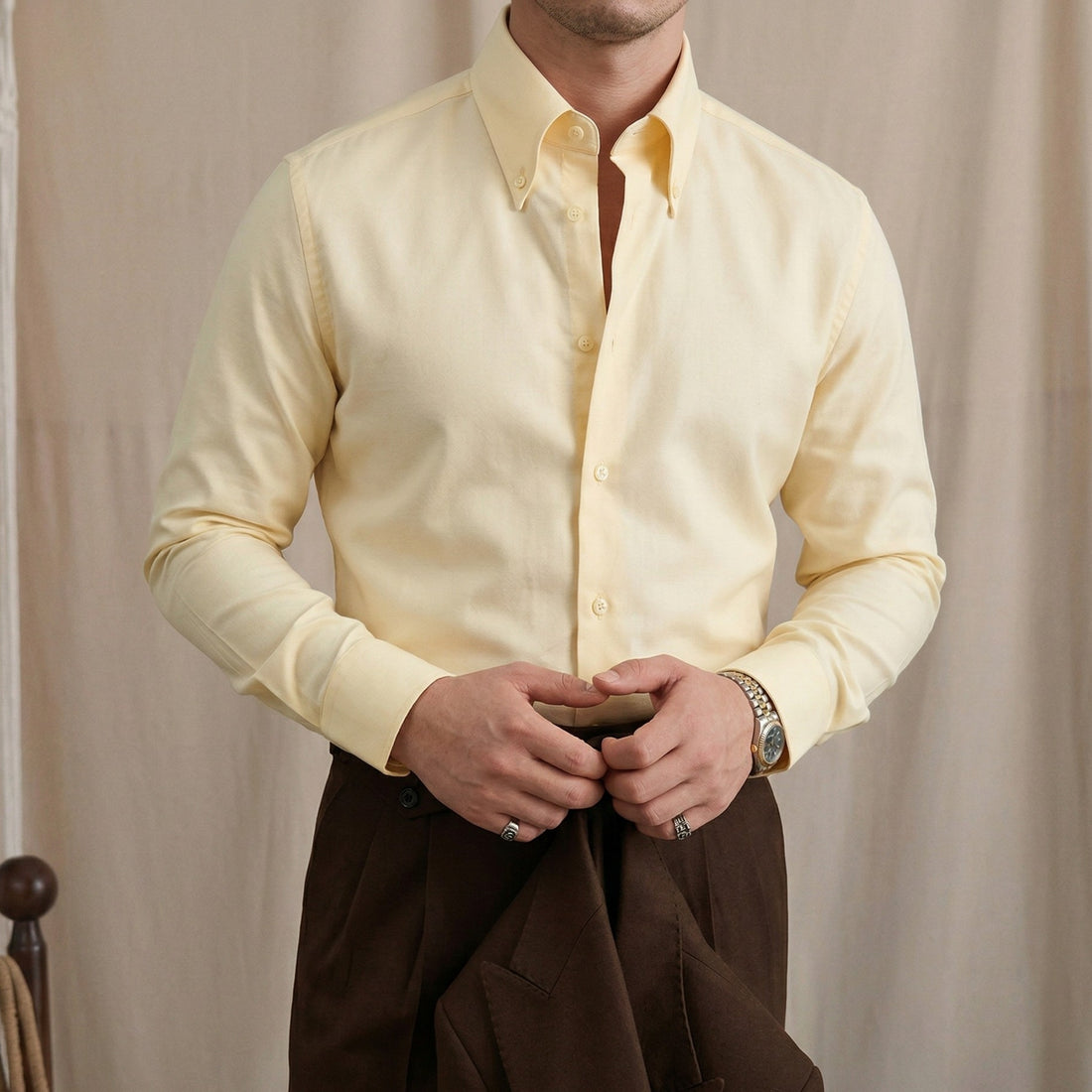 Natural The Asyut Shirt — 1
