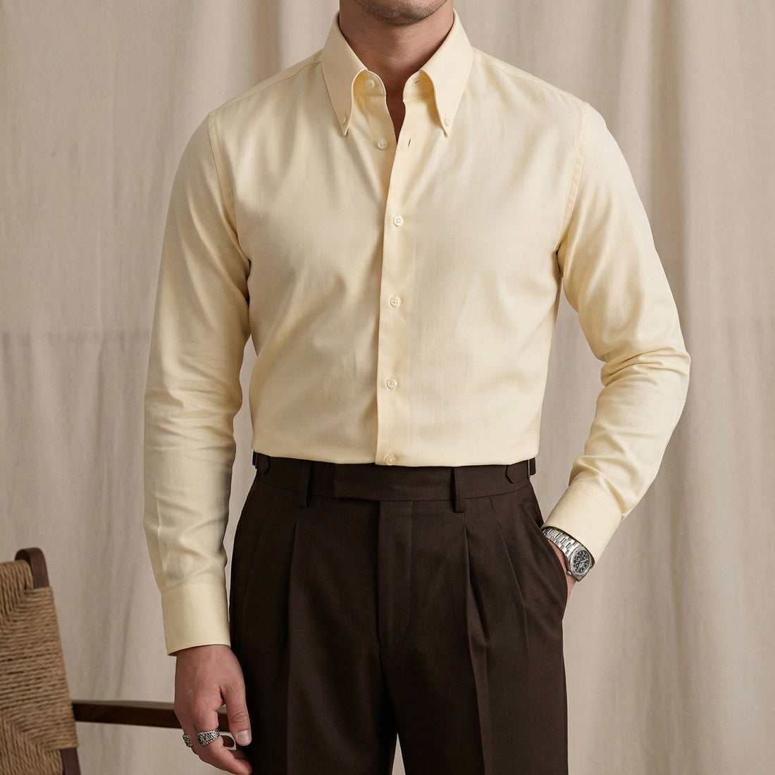 Natural The Asyut Shirt — 3