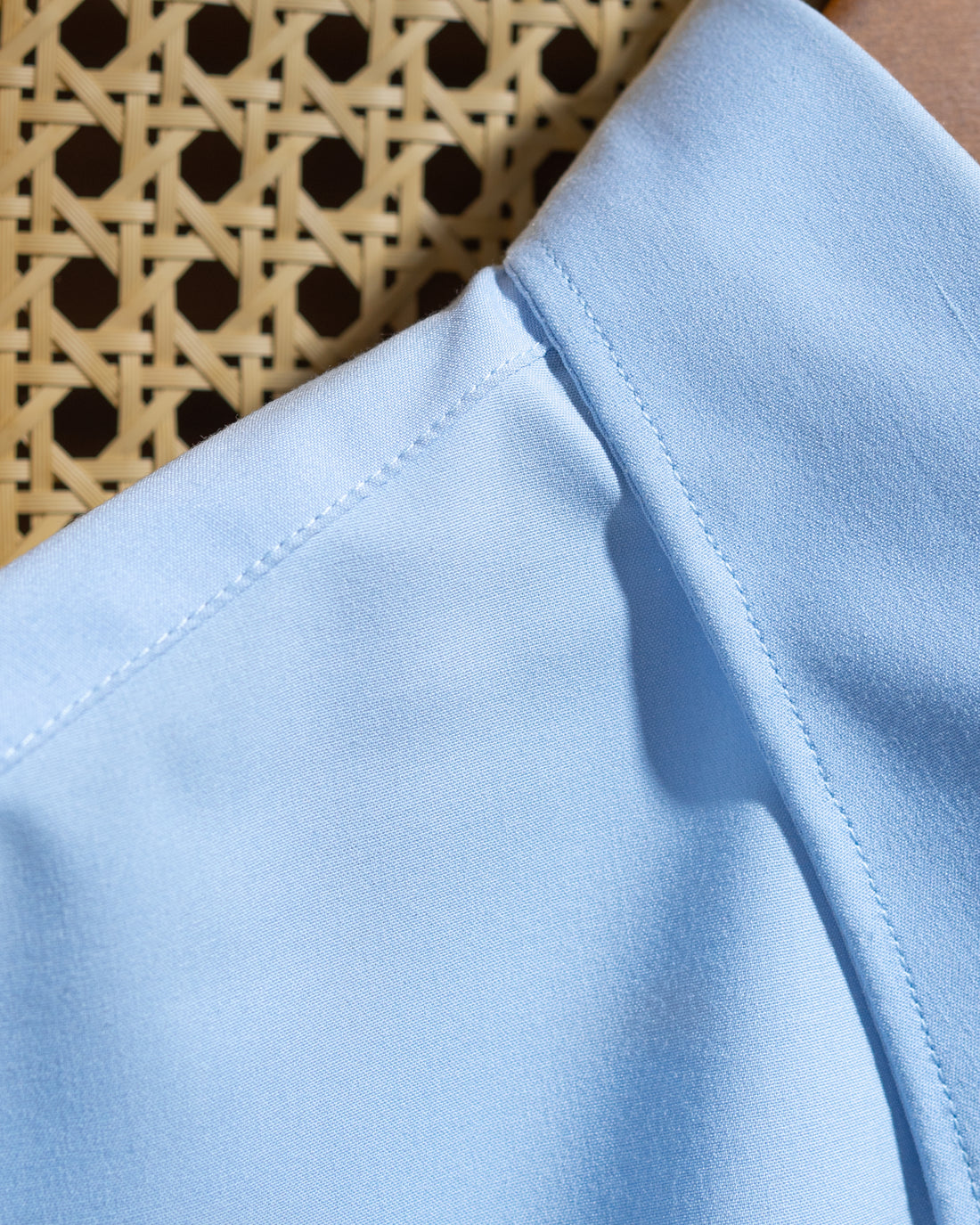 Light Blue The Dahab Spearpoint Shirt — 3