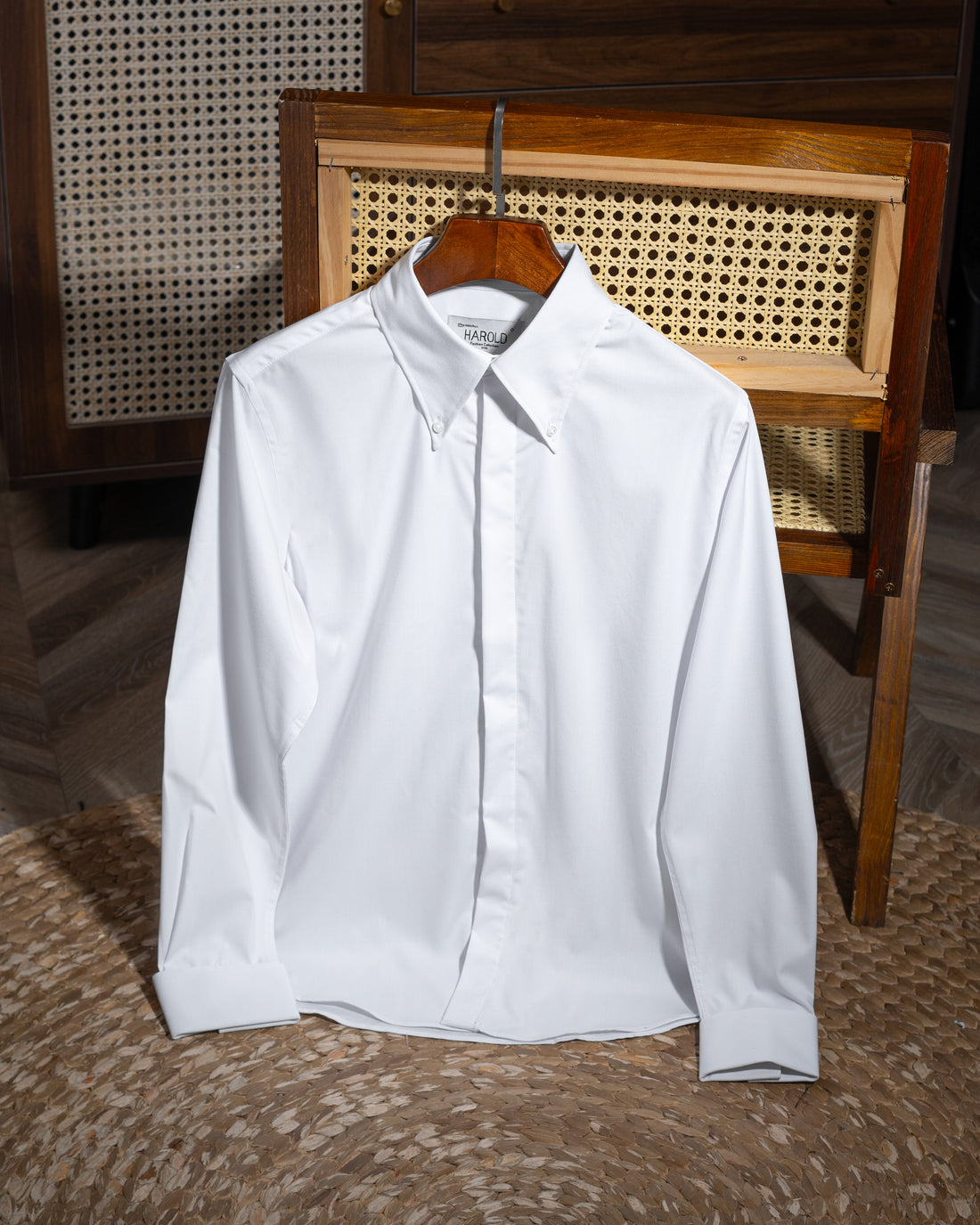 White The Dahab Spearpoint Shirt — 1