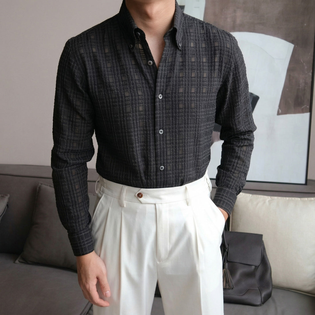 Black The Damietta Shirt — 1