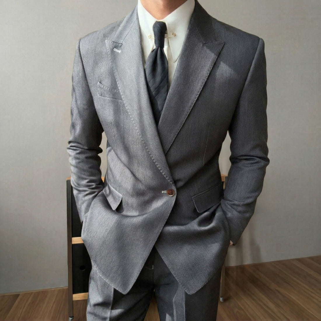 Grey The Dendera Denim Suit — 2