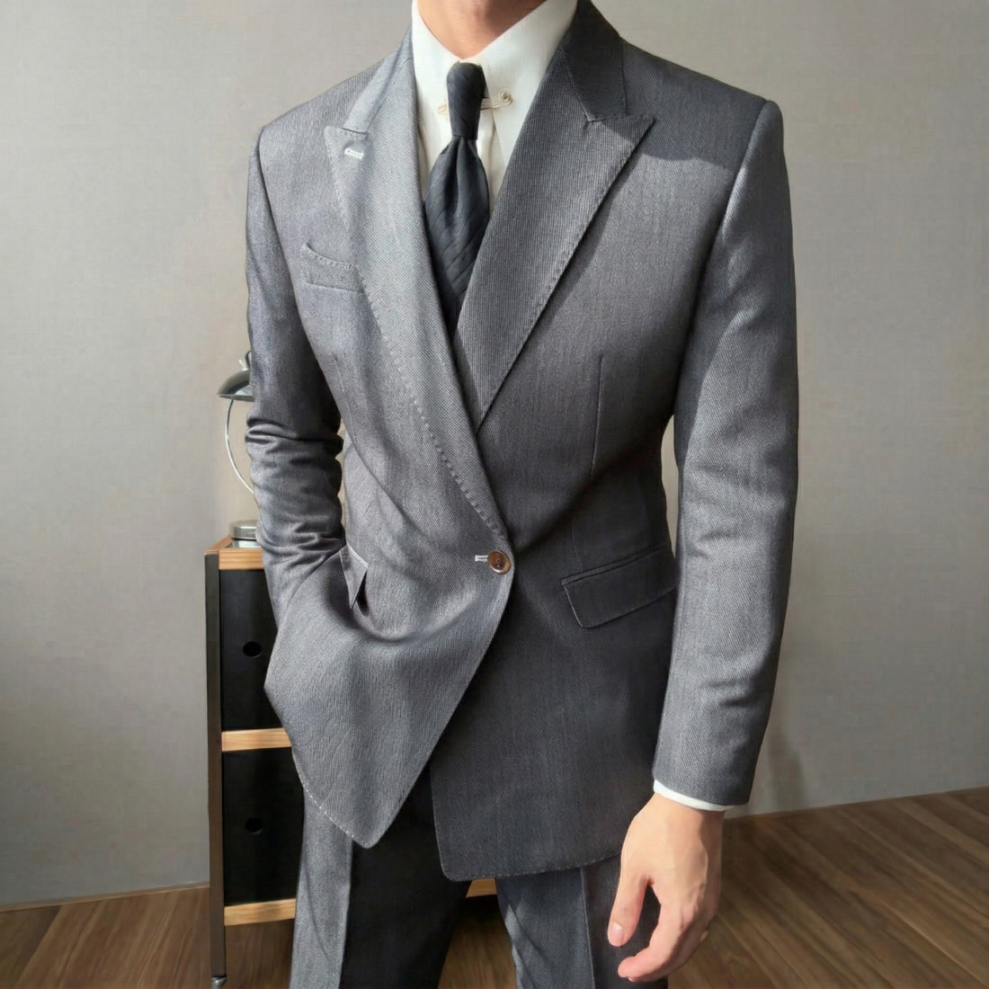 Grey The Dendera Denim Suit — 3