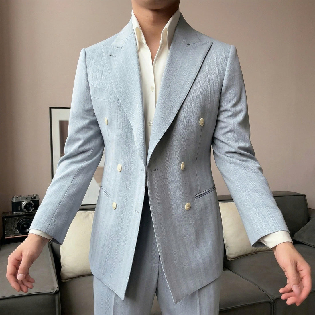 BLUE The Faiyum Suit — 4