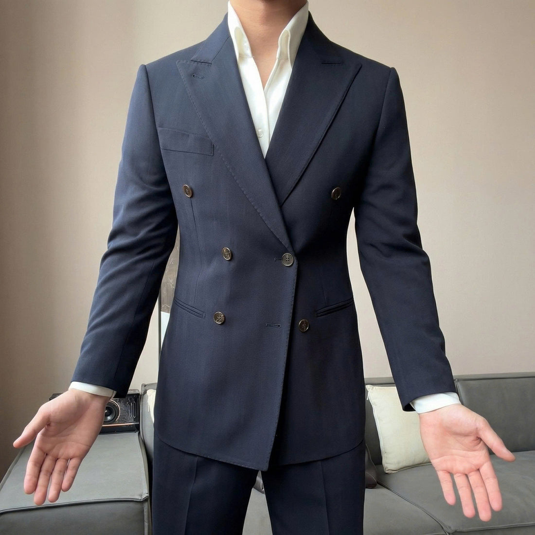 NAVY The Faiyum Suit — 3