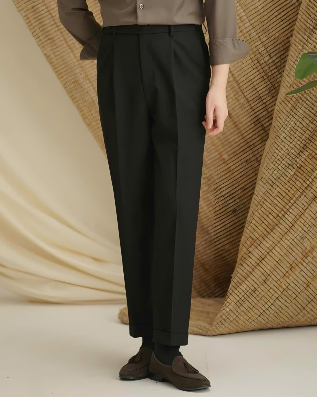 Black The Farafra Dress Trouser — 1
