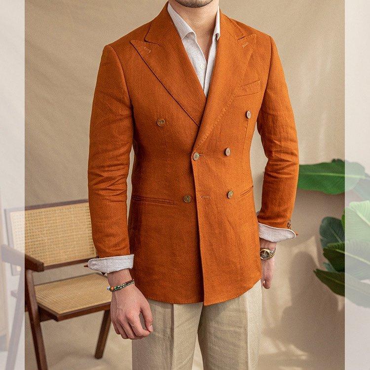 Cam The Hawara Linen Blazer — 1