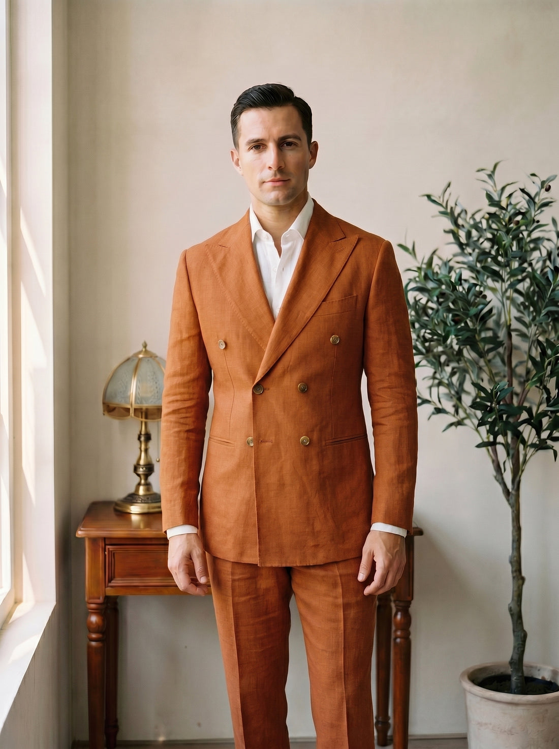 Cam The Hawara Linen Blazer — hero