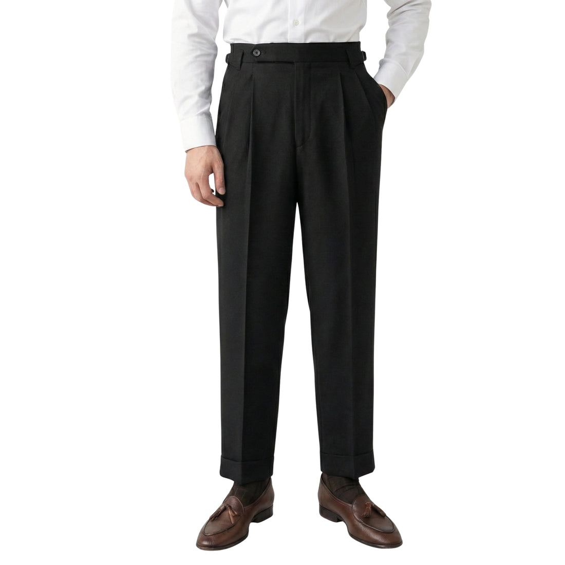 Natural The Kharga Side-Tab Trouser — 0