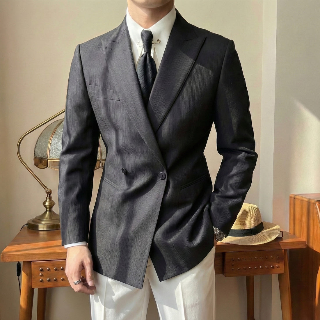 Black The Mallawi Blazer — 1
