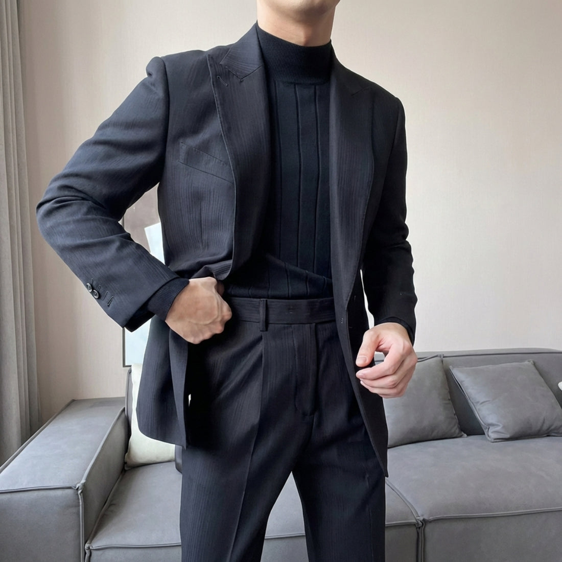 Black The Meidum Suit — 3