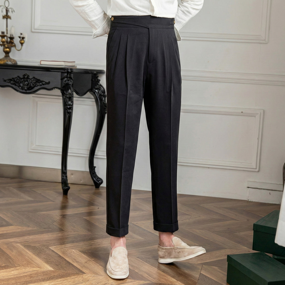 Đen The Mendes Gurkha Trouser — 1