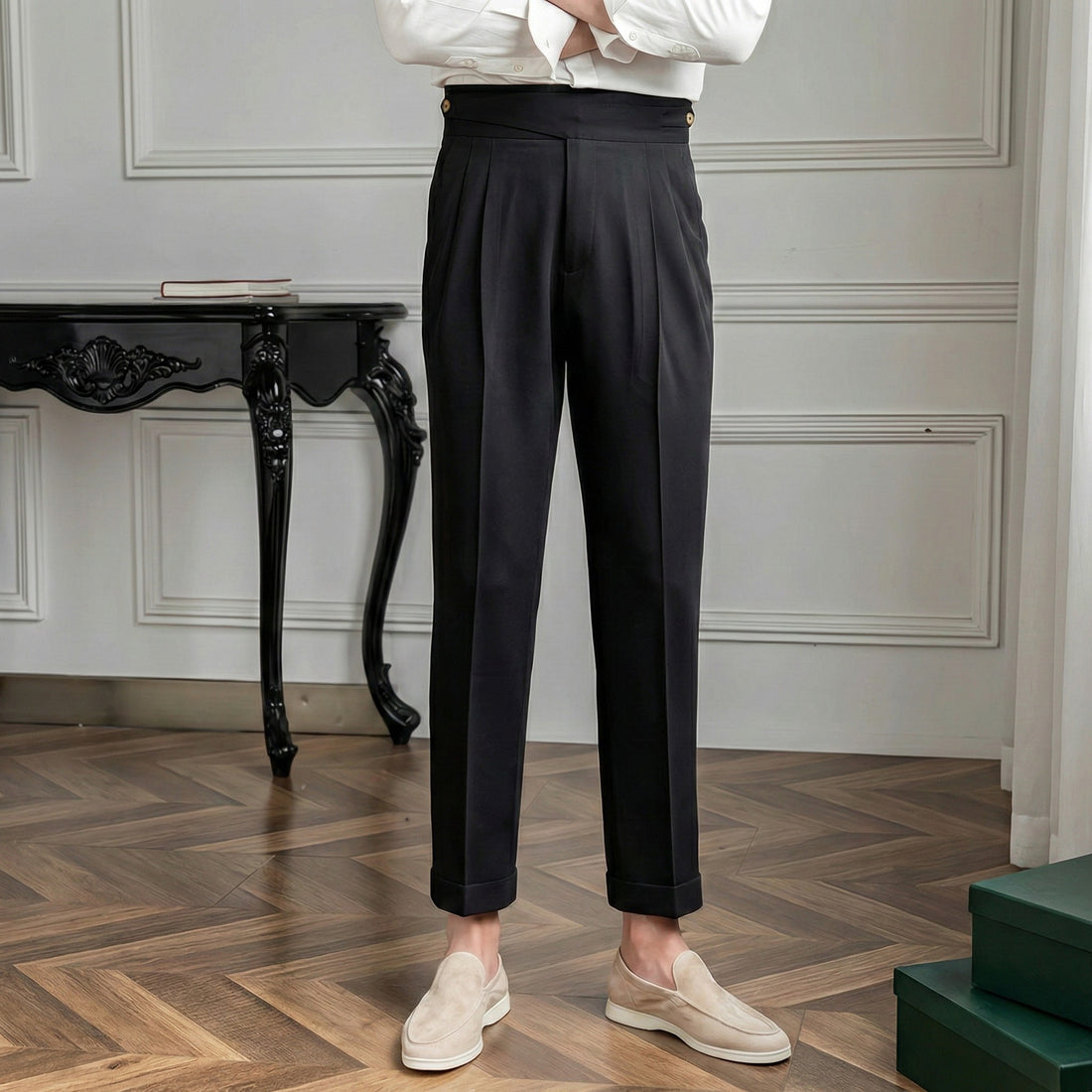 Đen The Mendes Gurkha Trouser — 3