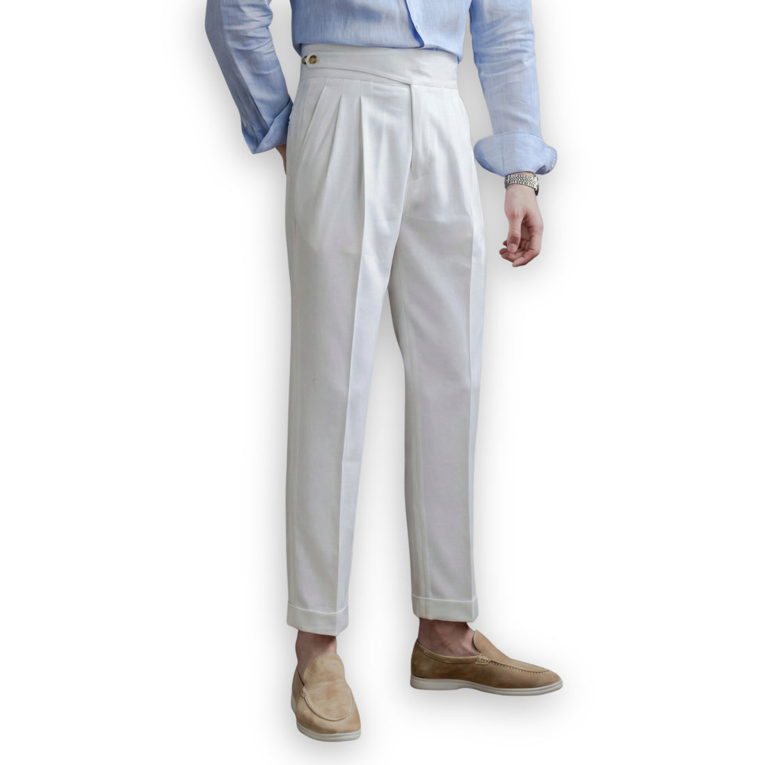 Trắng The Mendes Gurkha Trouser — 0