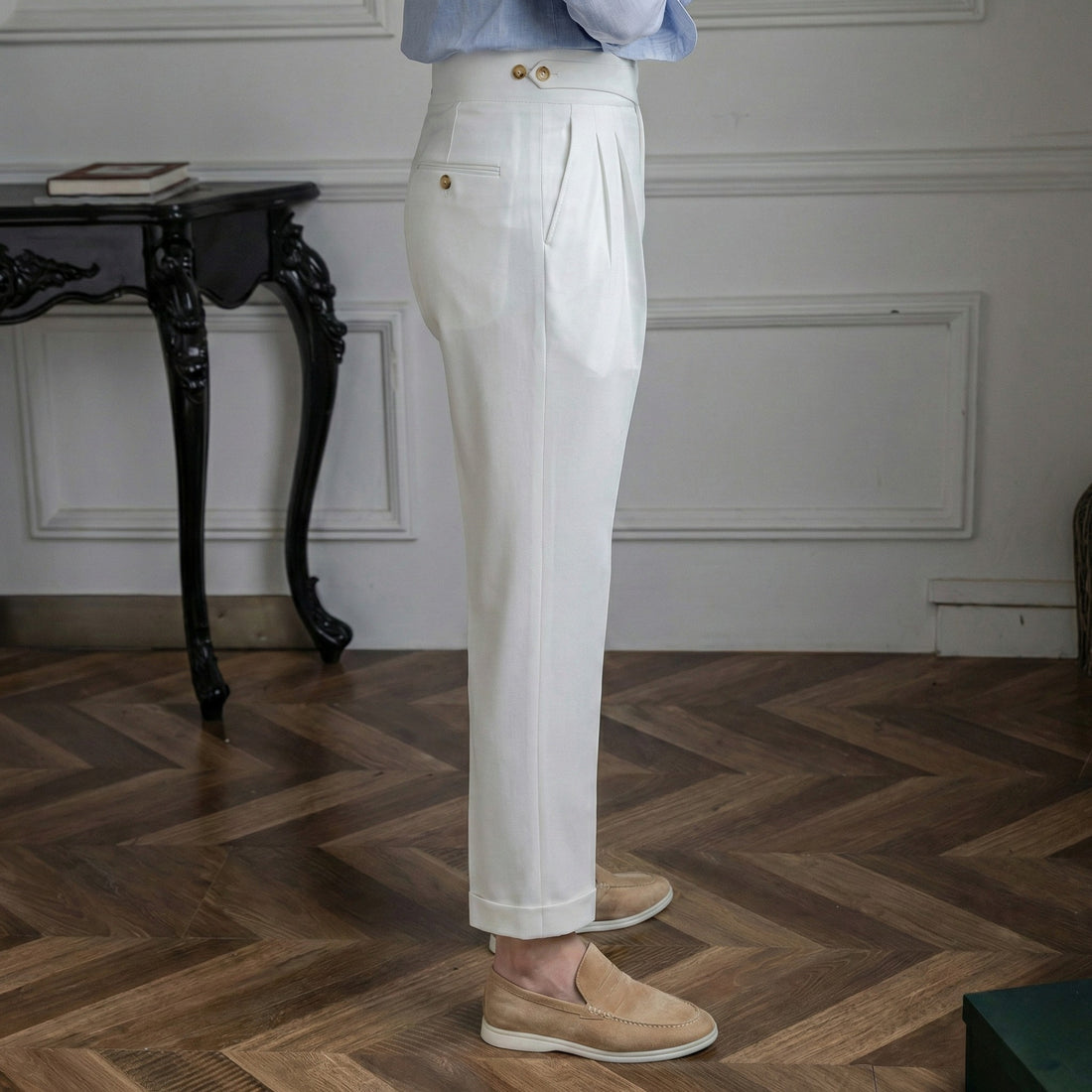 Trắng The Mendes Gurkha Trouser — 3