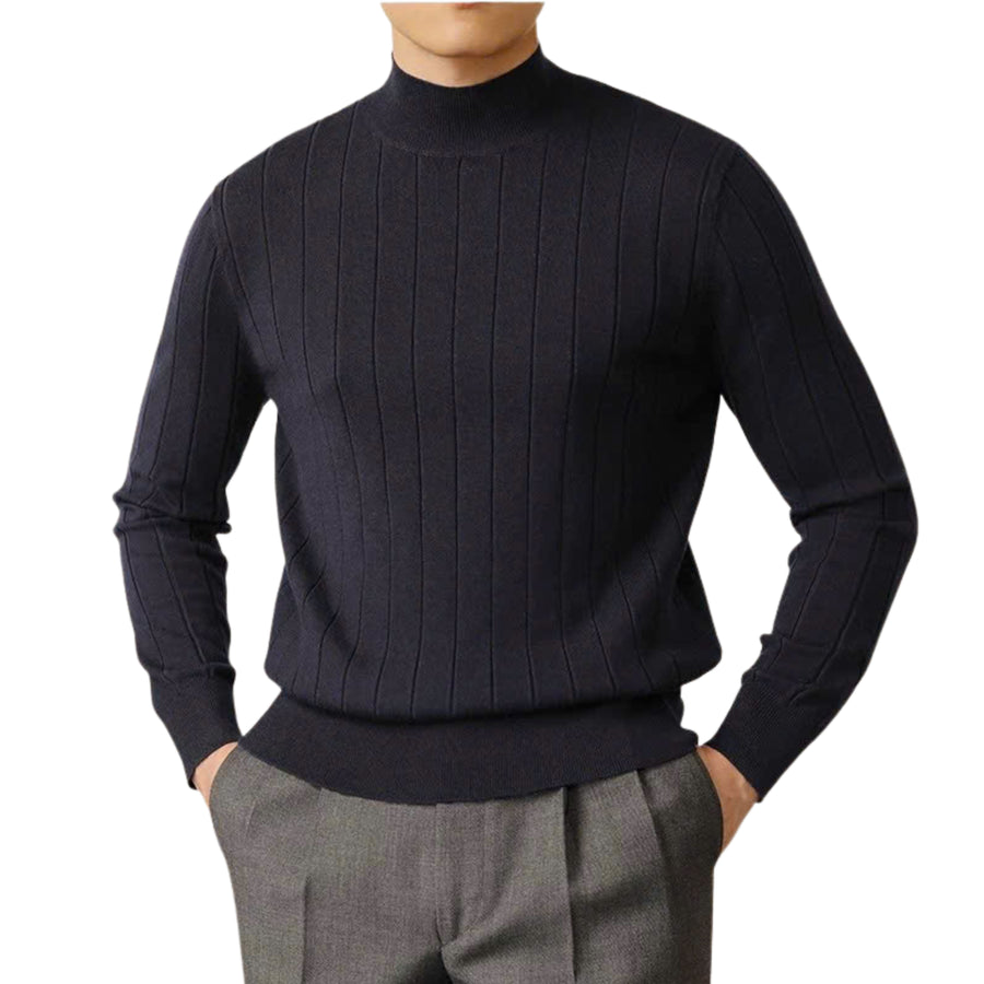 Black The Pelusium Knit Polo — 0